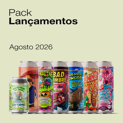 Agosto, 2026 · Lançamentos | 7 latas 475ml