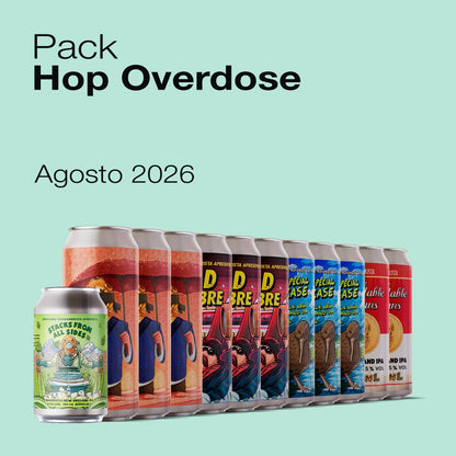 Agosto, 2026 · Hop Overdose | 12 latas 475ml