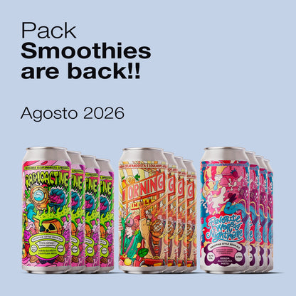 Agosto, 2026 · Smoothies are back! | 12 latas 475ml
