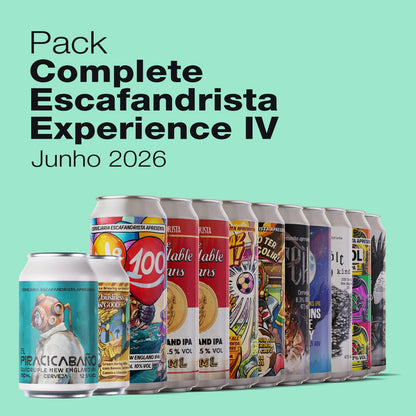 Junho, 2026 · Complete Escafandrista Experience | 12 latas 475ml